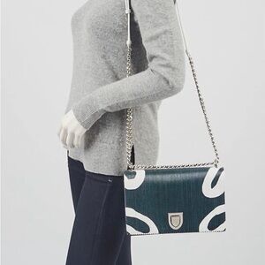 Dior Black and White Crossbody Bag